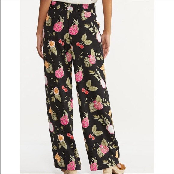 Petite Tropical Fruit Cocktail Pants - Picture 2 of 2